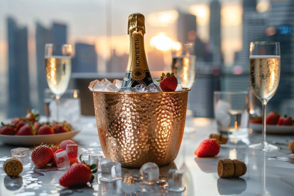 Incroyable : ce luxueux hôtel vous sert du champagne comme au fast-food (et on adore)