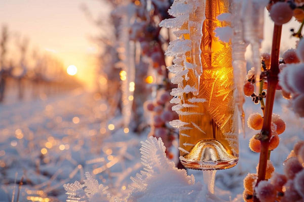 Vin de glace : récoltes extrêmes et production rare, découvrez ce nectar d'exception