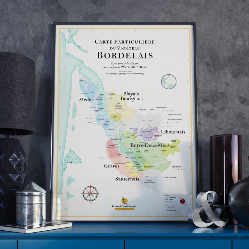 La Carte des Vins de Bordeaux