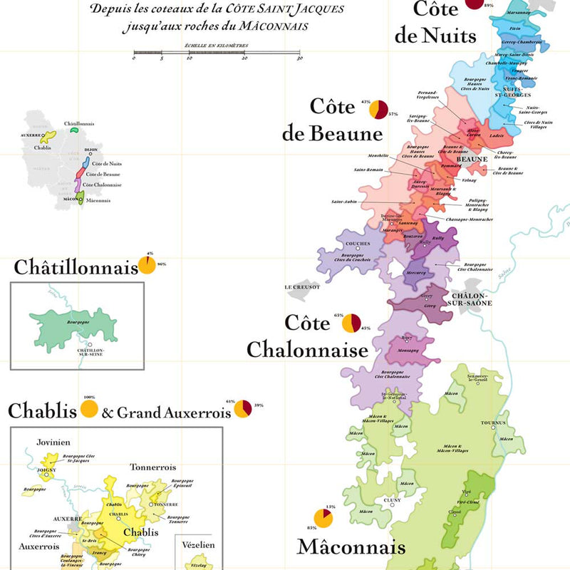 La Carte des Vins de Bourgogne